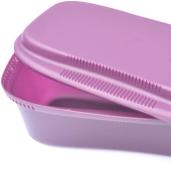 Tupperware Microwave Pasta Master Noodle Cooker Drain Serve Store All in One NEW - Picture 2 of 13